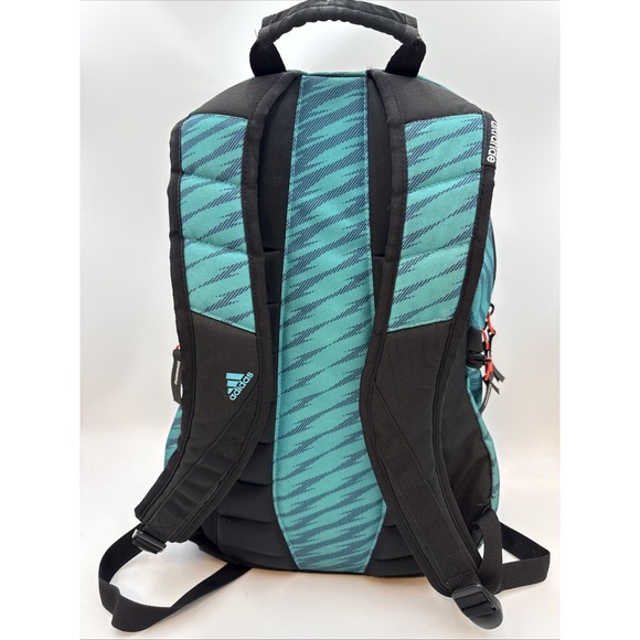 BACKPACK Adidas Ultraride Unisex Blue Stripe Adjustable Padded Shoulder Straps - Picture 5 of 8